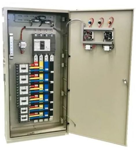 A custom Low Tension (LT) power distribution panel